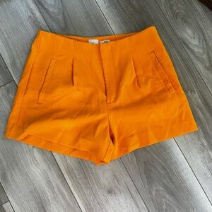 a new day Orange High Waist Women's Shorts